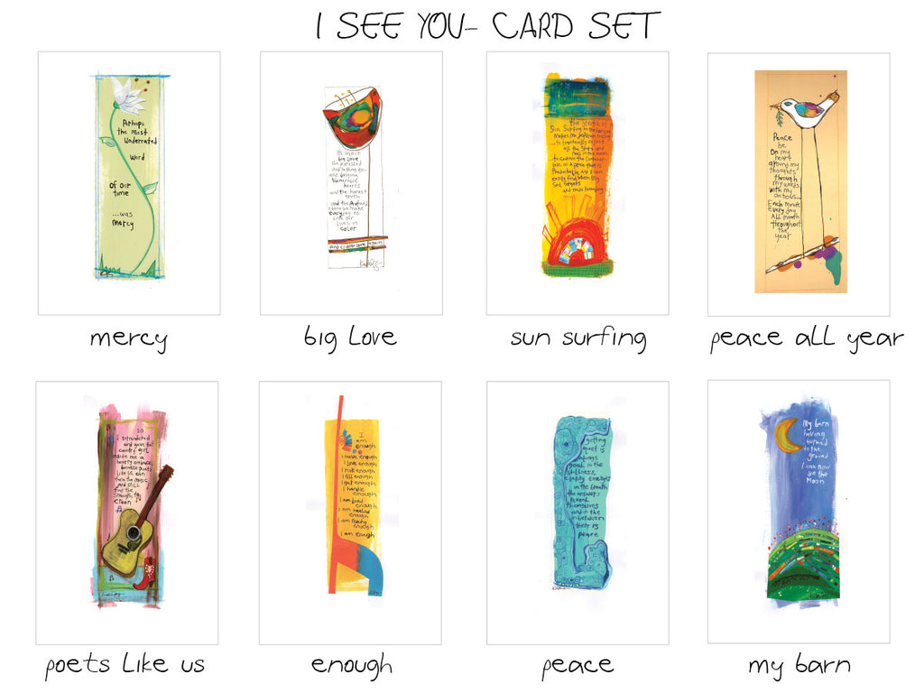 I See You- 8 card set